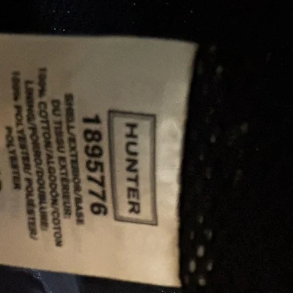 Hunter Black Utility Jacket for Women Sizes M/L - Picture 5 of 15